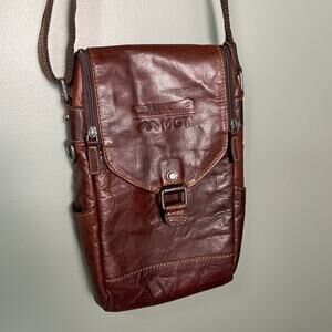 Jack Georges Voyager Crossbody, Messenger Bag. Unisex Bag.